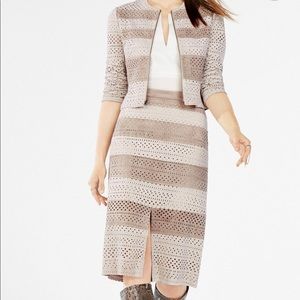 Dollce Color-Blocked Faux Suede Jacket